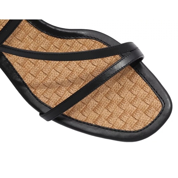 Salvatore Ferragamo EGADI 85mm STRAPPY BLOCK HEEL LEATHER SANDALS SIZE US 9.5 - Picture 9 of 15